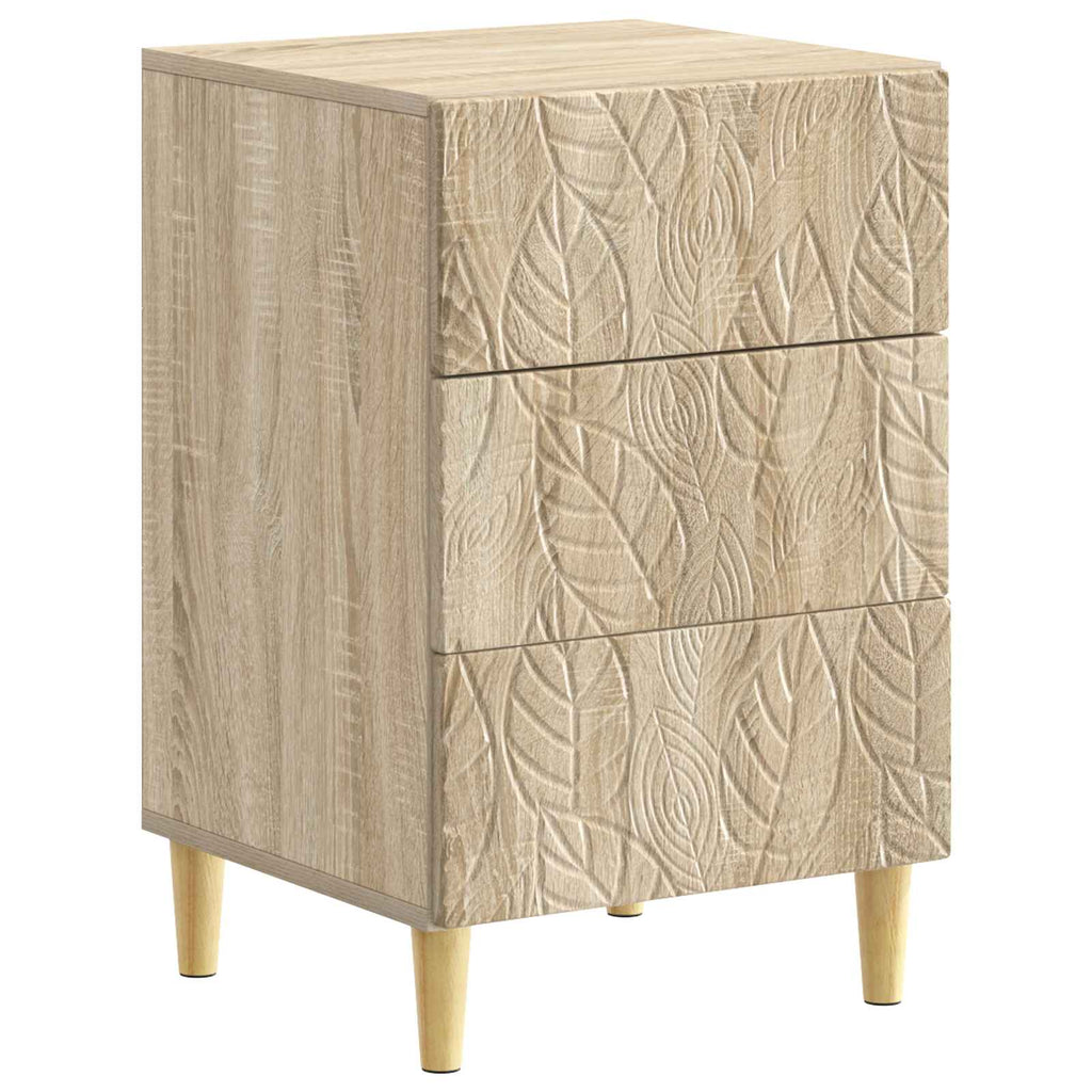 vidaXL Stolik nocny dąb Sonoma 43 x 39,5 x 66,5 cm Drewno inżynieryjne