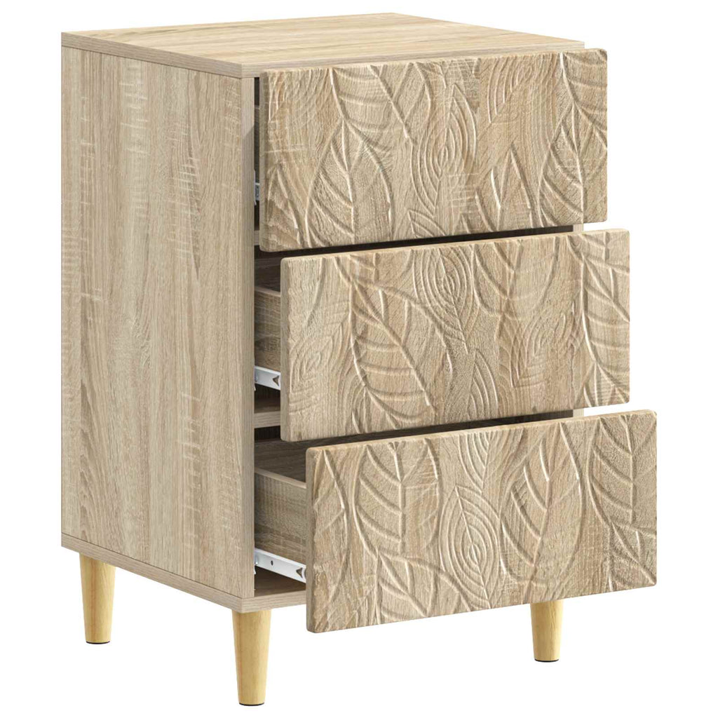 vidaXL Stolik nocny dąb Sonoma 43 x 39,5 x 66,5 cm Drewno inżynieryjne