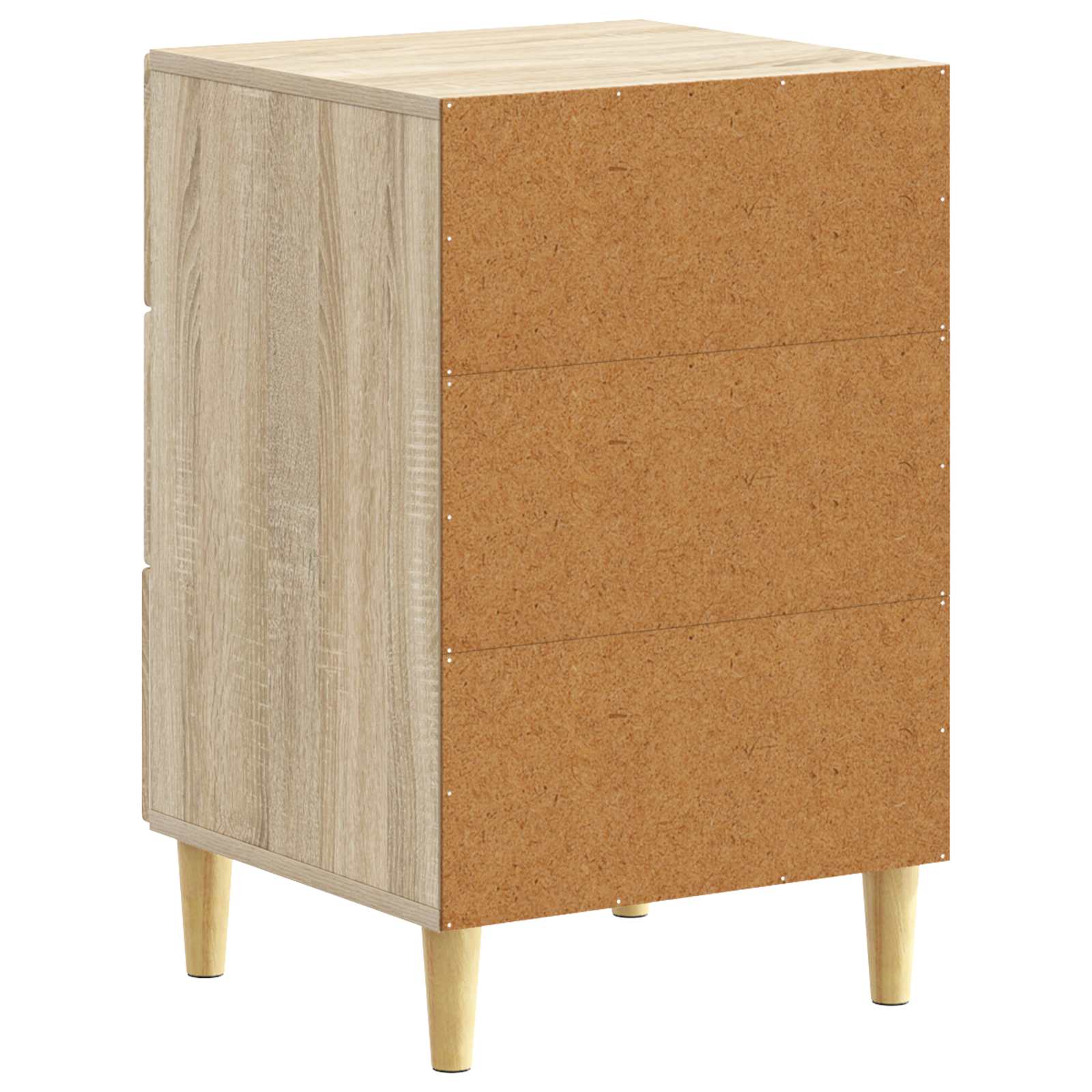 vidaXL Stolik nocny dąb Sonoma 43 x 39,5 x 66,5 cm Drewno inżynieryjne