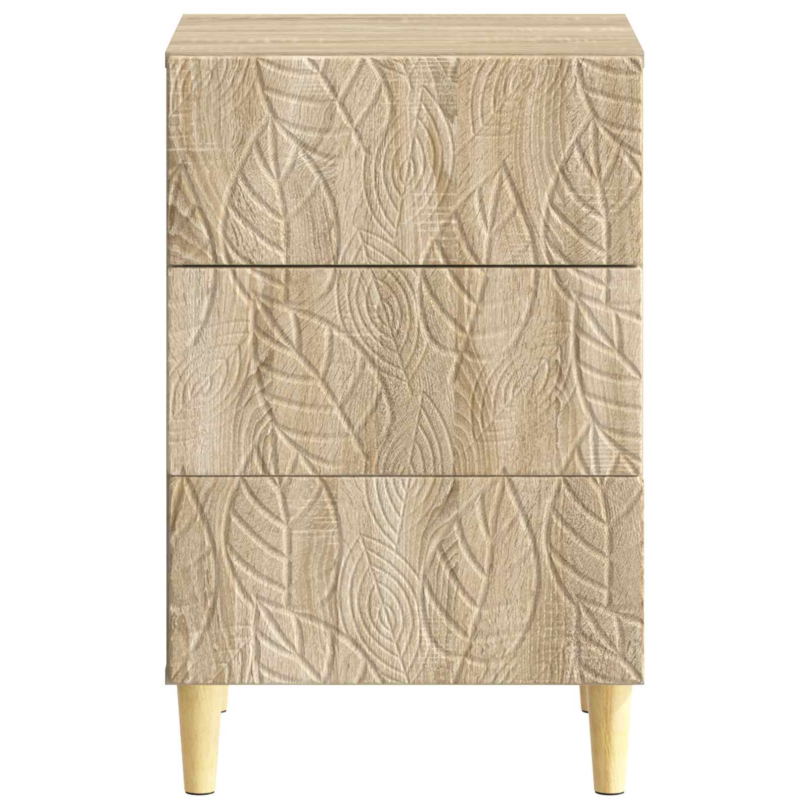 vidaXL Stolik nocny dąb Sonoma 43 x 39,5 x 66,5 cm Drewno inżynieryjne