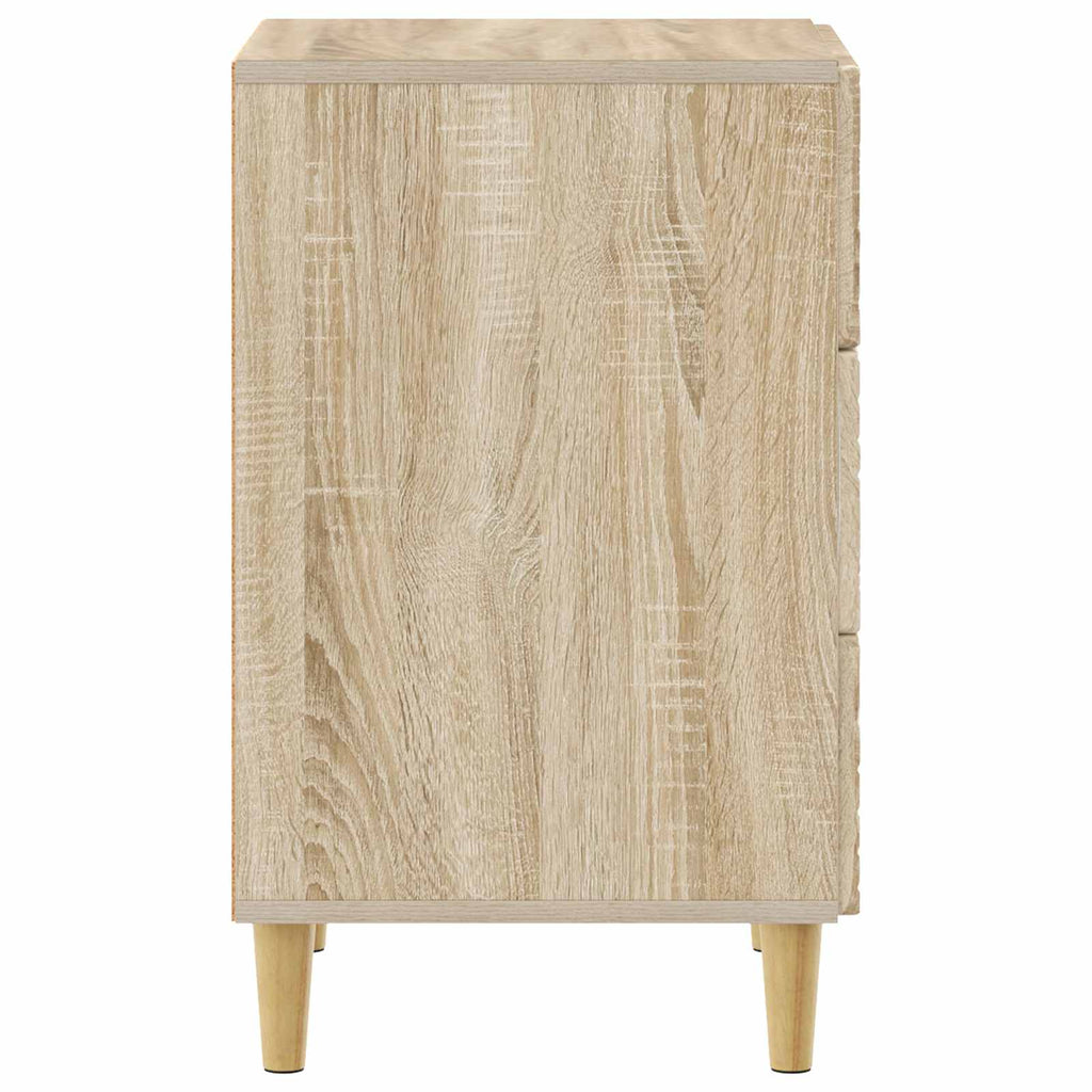 vidaXL Stolik nocny dąb Sonoma 43 x 39,5 x 66,5 cm Drewno inżynieryjne