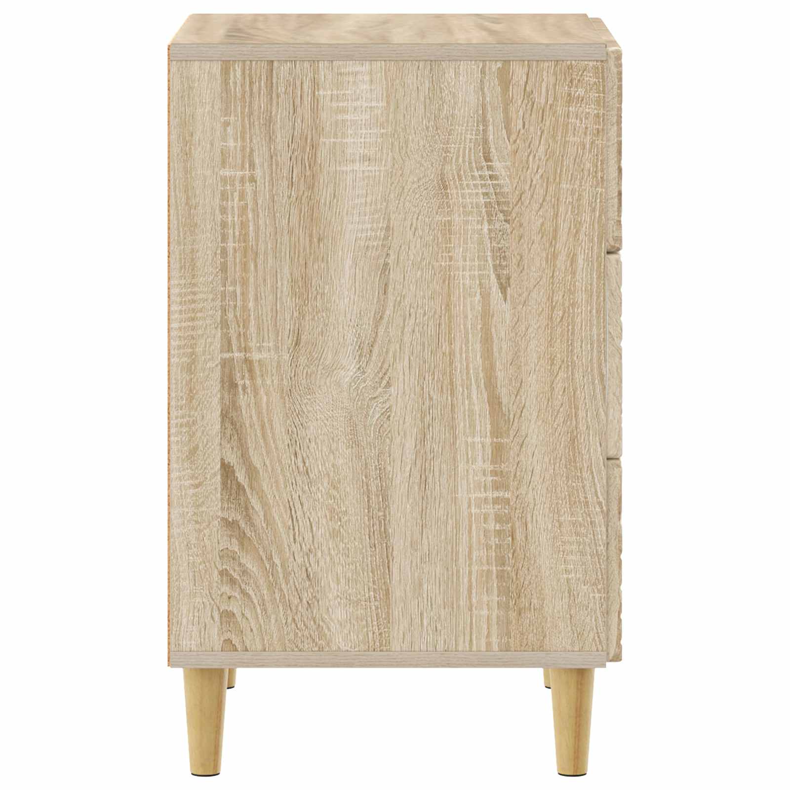 vidaXL Stolik nocny dąb Sonoma 43 x 39,5 x 66,5 cm Drewno inżynieryjne