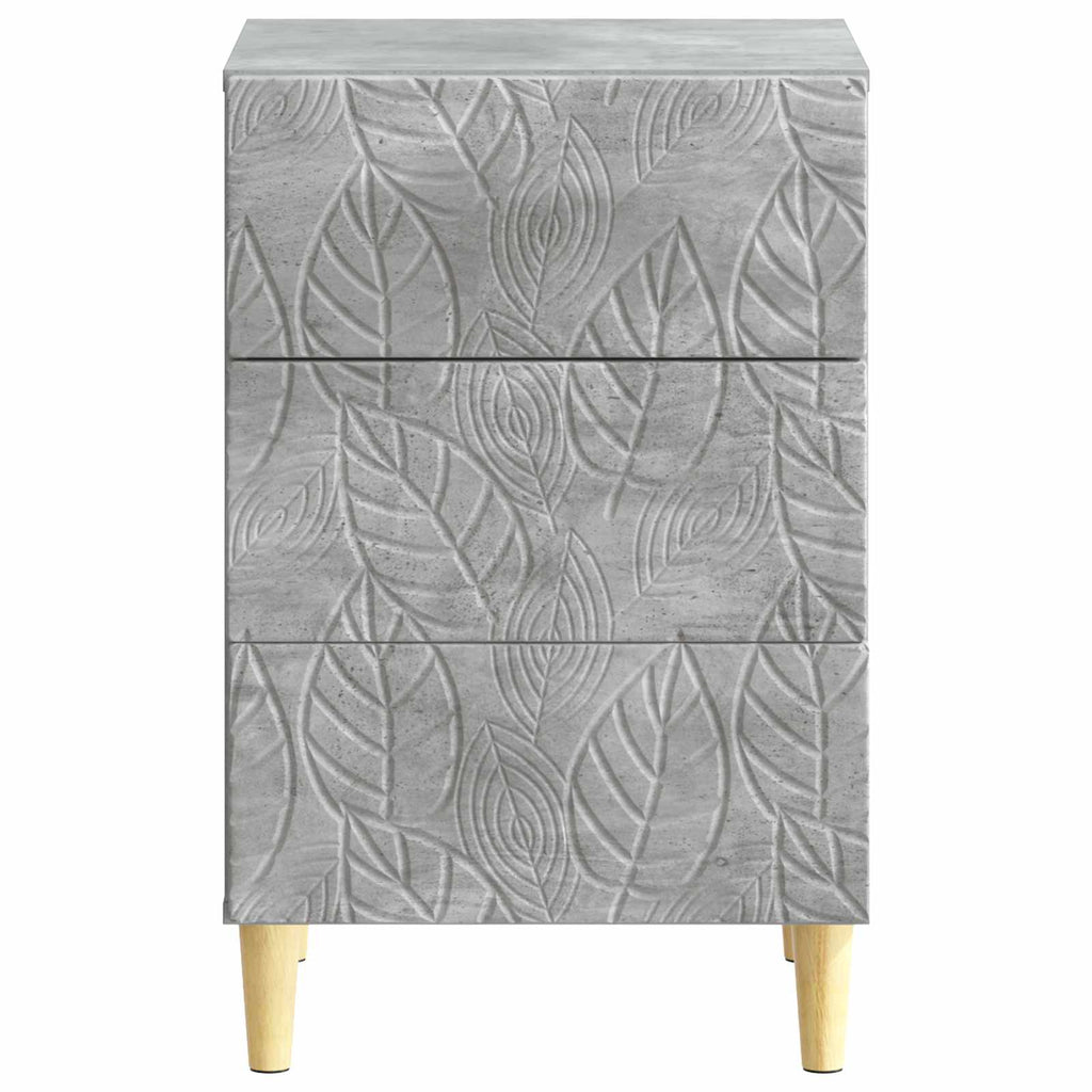 vidaXL Stolik nocny Betonowy szary 43 x 39,5 x 66,5 cm