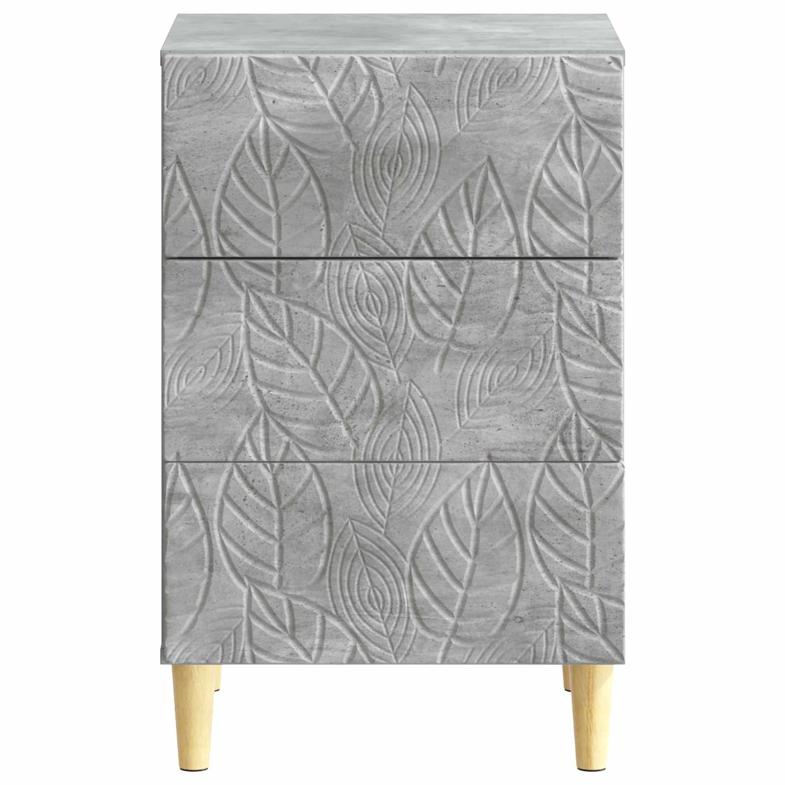 vidaXL Stolik nocny Betonowy szary 43 x 39,5 x 66,5 cm