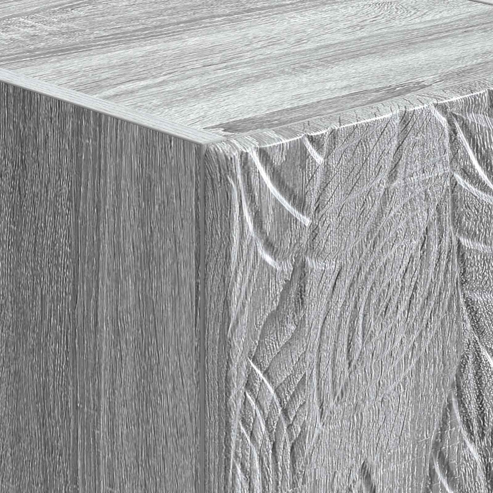 vidaXL Stolik nocny Szary Sonoma 43 x 39,5 x 66,5 cm