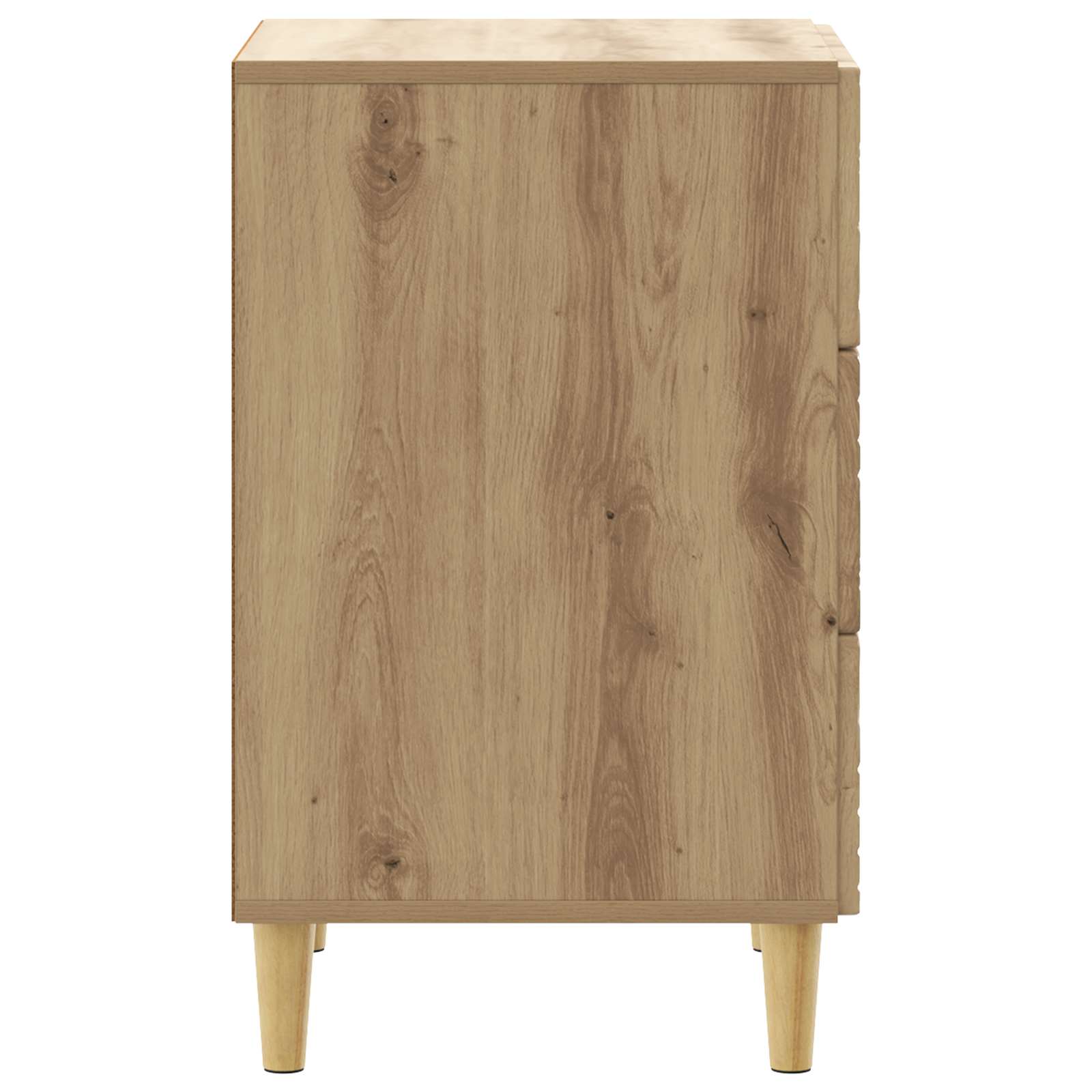 vidaXL Stolik nocny Dąb artisan 43 x 39,5 x 66,5 cm
