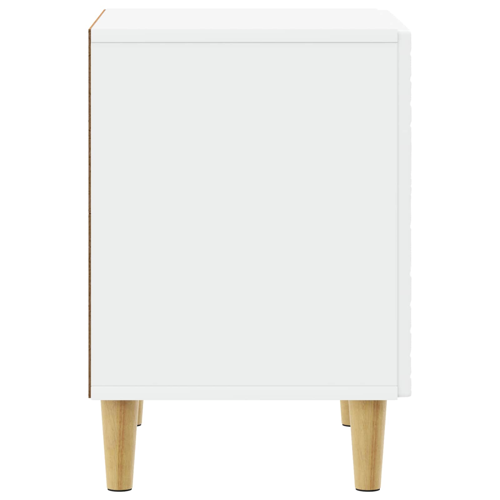 vidaXL Stolik nocny 2 szt. Biały 43 x 34,5 x 50 cm Drewno inżynieryjne
