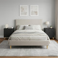 vidaXL Stolik nocny 2 szt. Czarny 43 x 34,5 x 50 cm