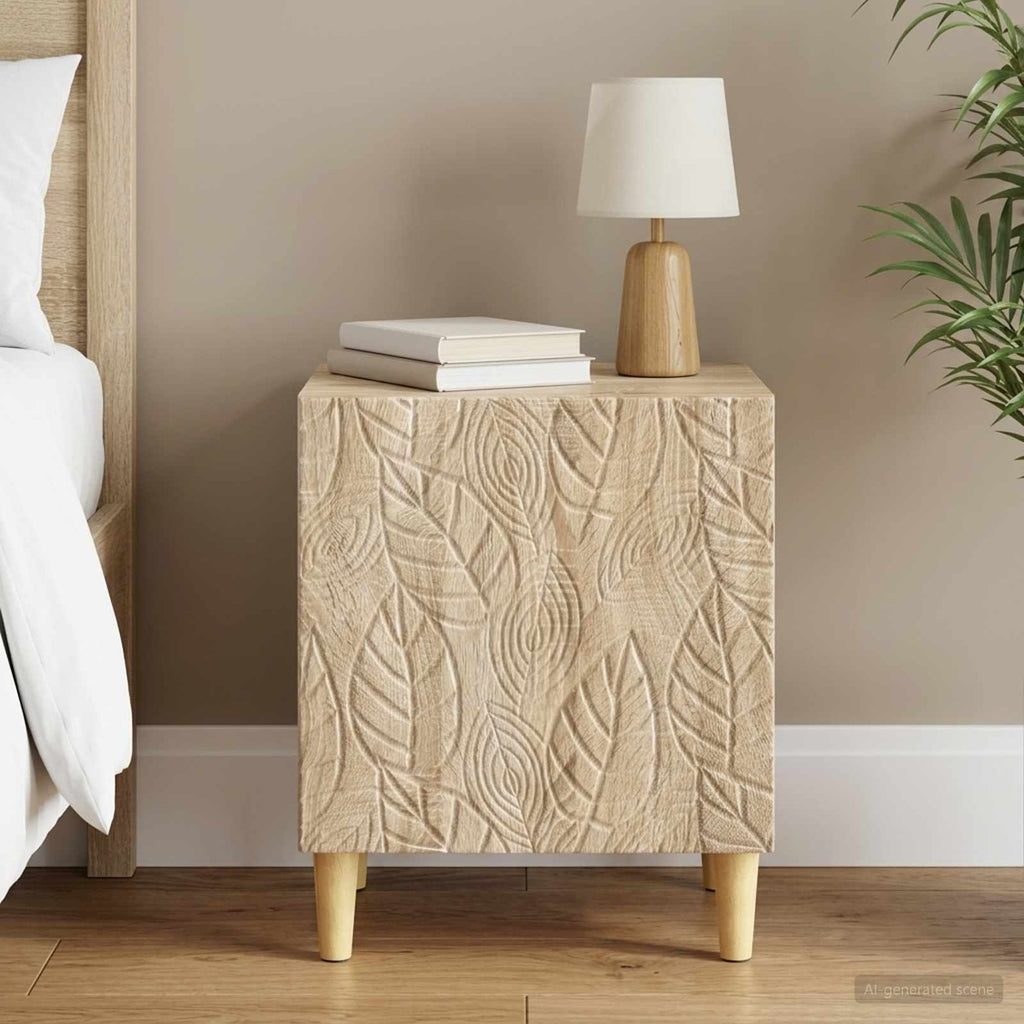 vidaXL Stolik nocny dąb Sonoma 43 x 34,5 x 50 cm Drewno inżynieryjne