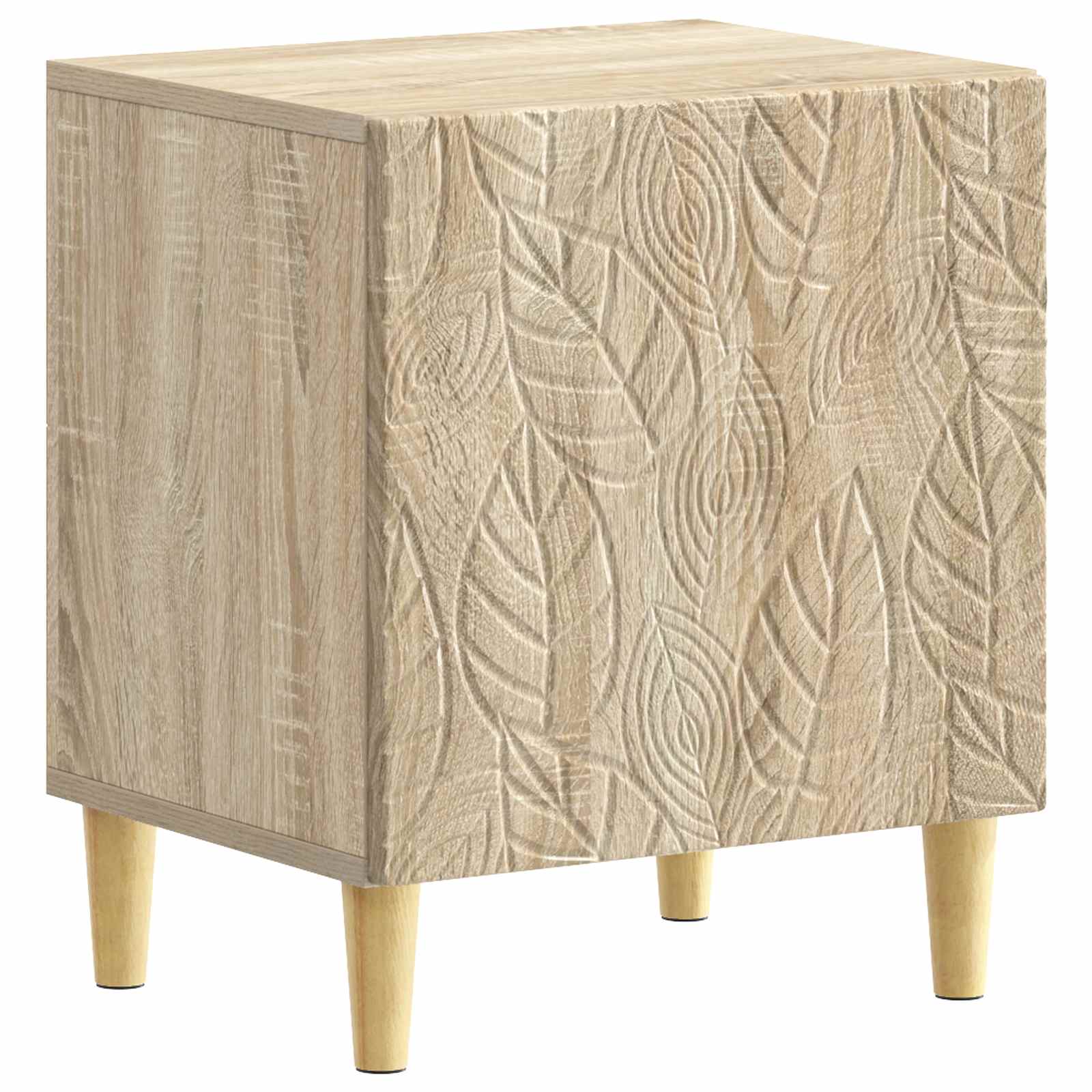 vidaXL Stolik nocny dąb Sonoma 43 x 34,5 x 50 cm Drewno inżynieryjne