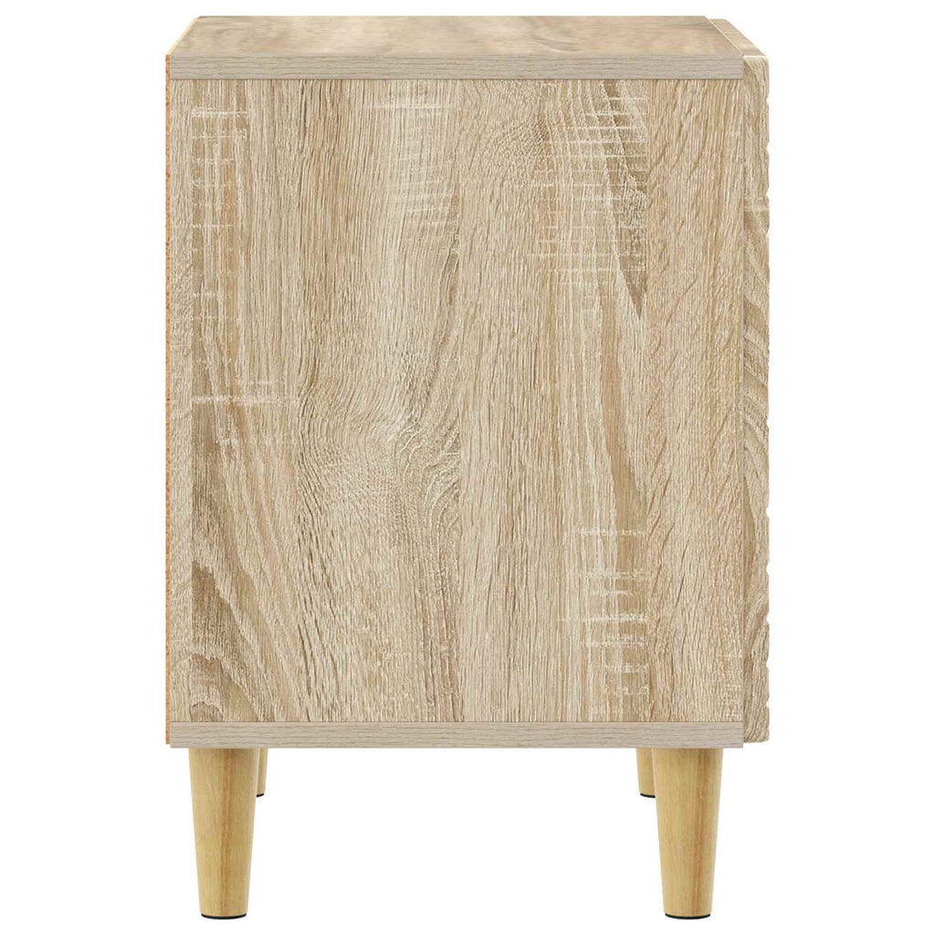 vidaXL Stolik nocny dąb Sonoma 43 x 34,5 x 50 cm Drewno inżynieryjne