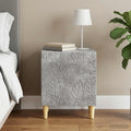 vidaXL Stolik nocny Betonowy szary 43 x 34,5 x 50 cm