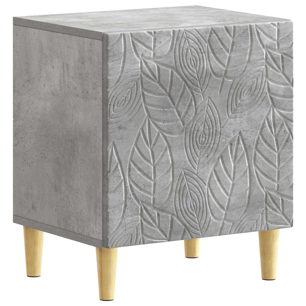 vidaXL Stolik nocny Betonowy szary 43 x 34,5 x 50 cm