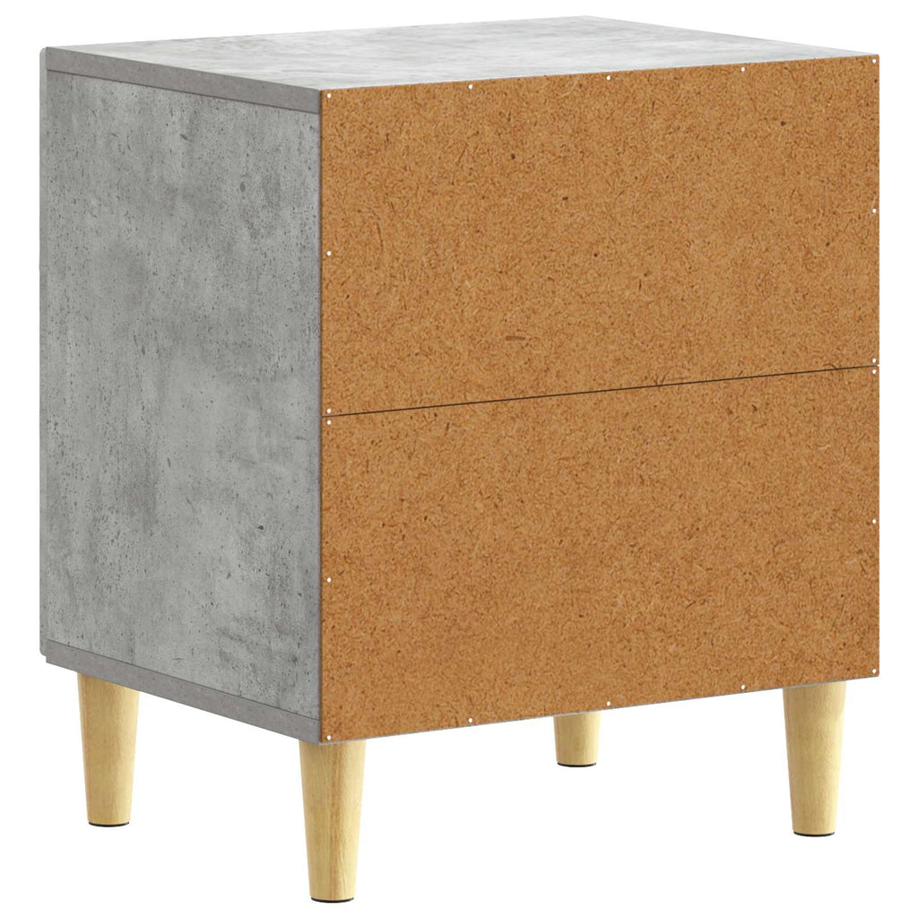 vidaXL Stolik nocny 2 szt. Betonowy szary 43 x 34,5 x 50 cm