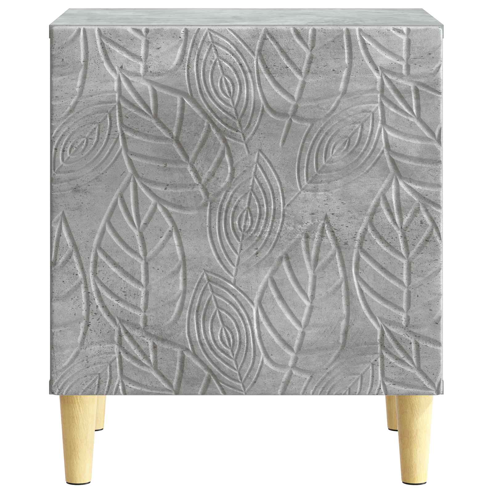 vidaXL Stolik nocny 2 szt. Betonowy szary 43 x 34,5 x 50 cm