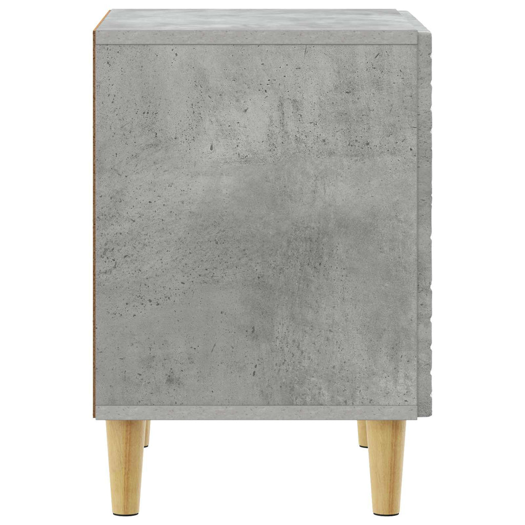 vidaXL Stolik nocny 2 szt. Betonowy szary 43 x 34,5 x 50 cm
