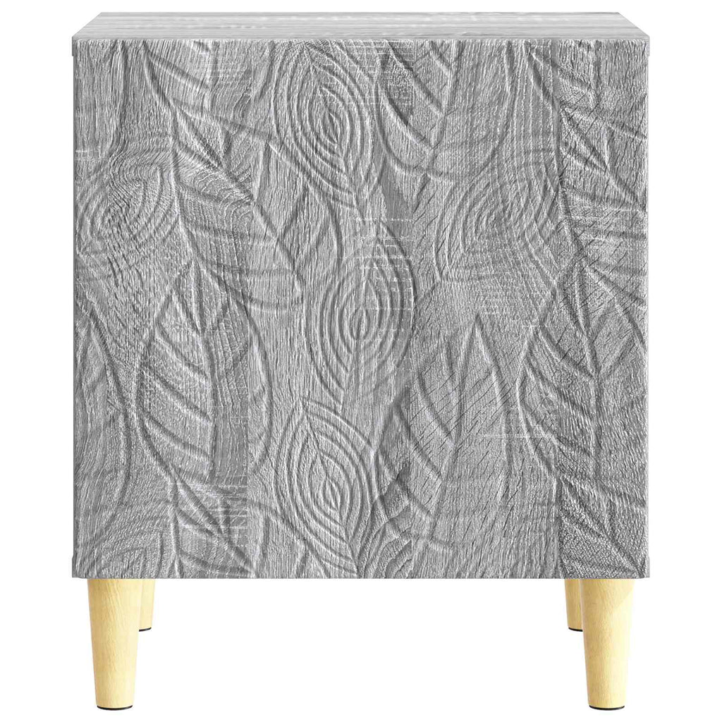 vidaXL Stolik nocny Szary Sonoma 43 x 34,5 x 50 cm Drewno inżynieryjne