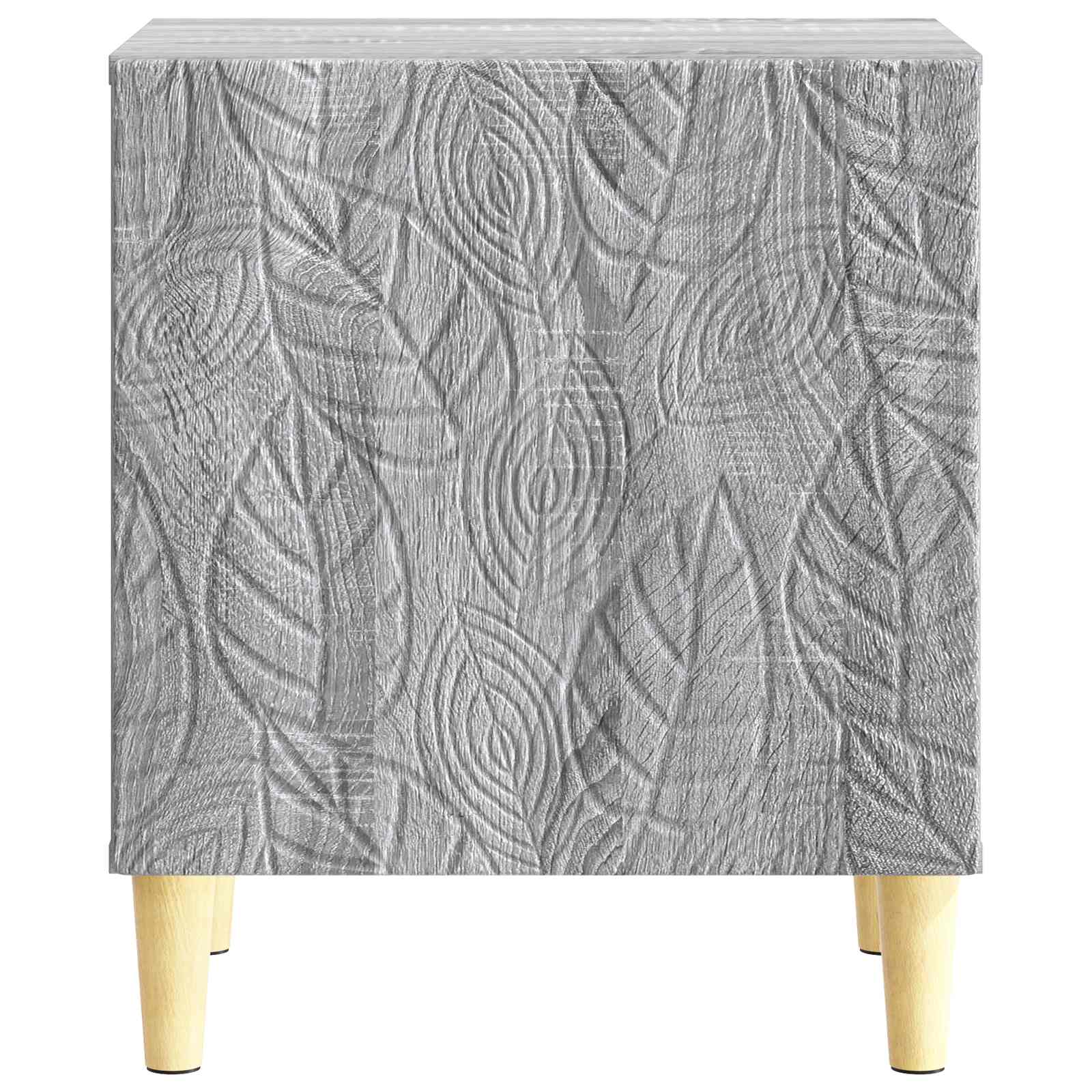 vidaXL Stolik nocny 2 szt. Szary Sonoma 43 x 34,5 x 50 cm