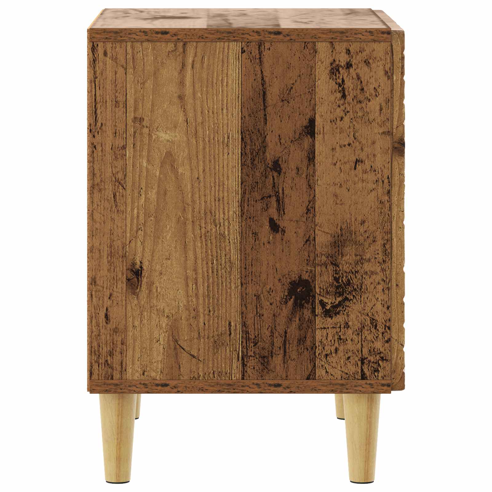 vidaXL Stolik nocny 2 szt. Stare drewno 43 x 34,5 x 50 cm
