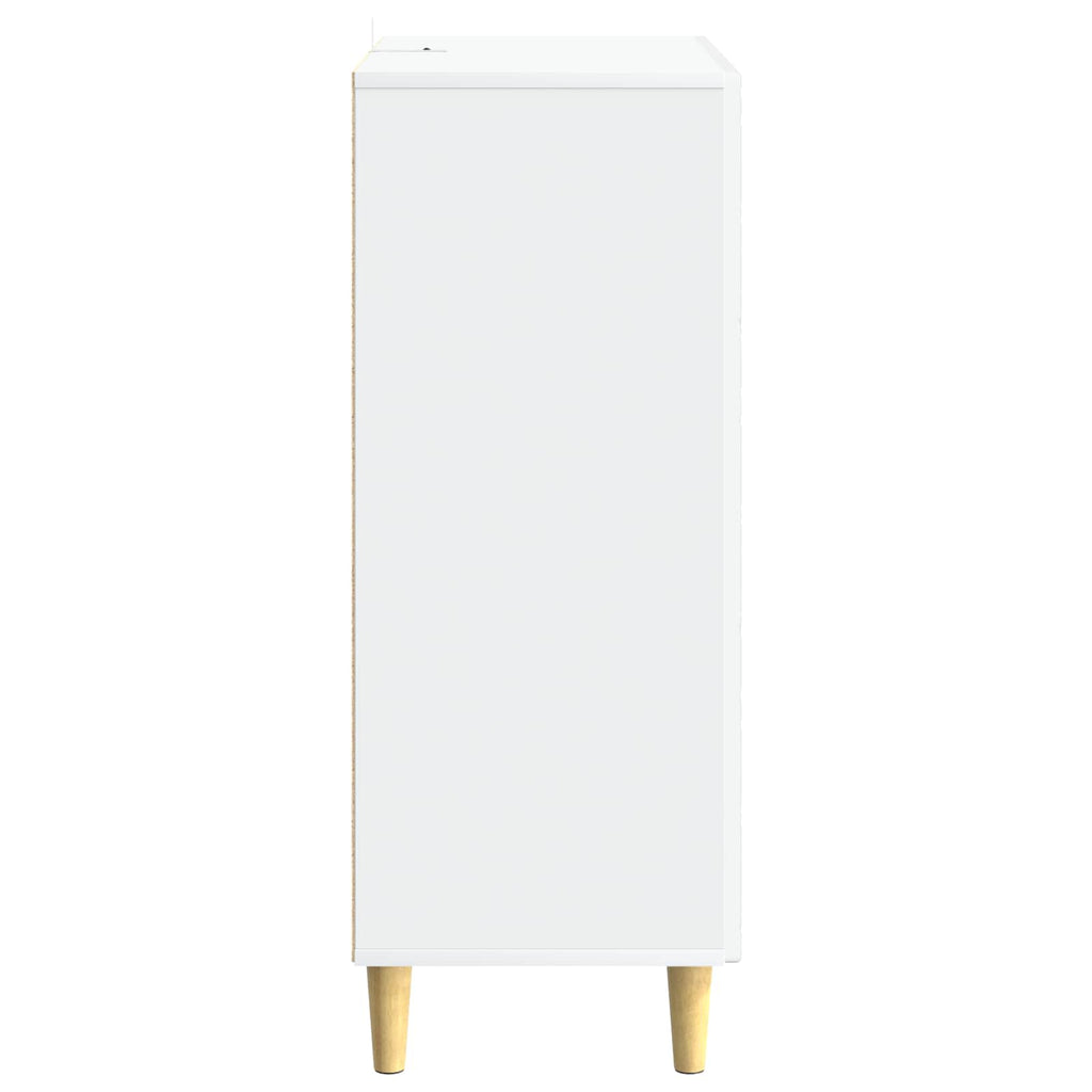 vidaXL Bufet Biały 66 x 34,5 x 90 cm Drewno inżynieryjne