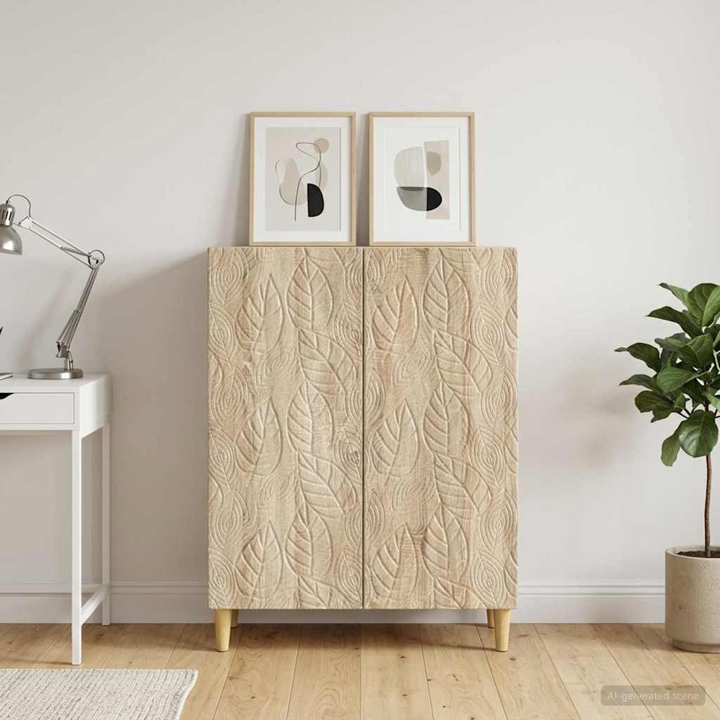 vidaXL Bufet dąb Sonoma 66 x 34,5 x 90 cm Drewno inżynieryjne
