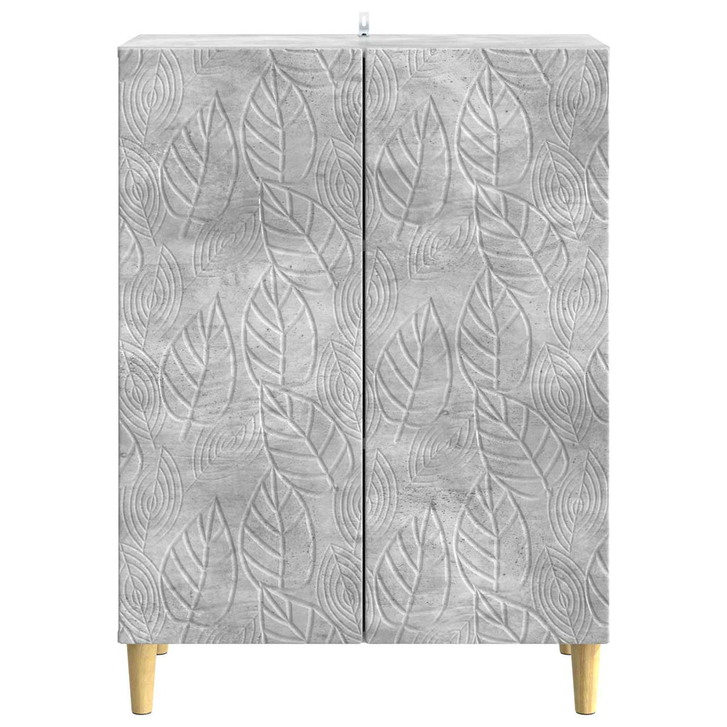 vidaXL Bufet Betonowy szary 66 x 34,5 x 90 cm Drewno inżynieryjne