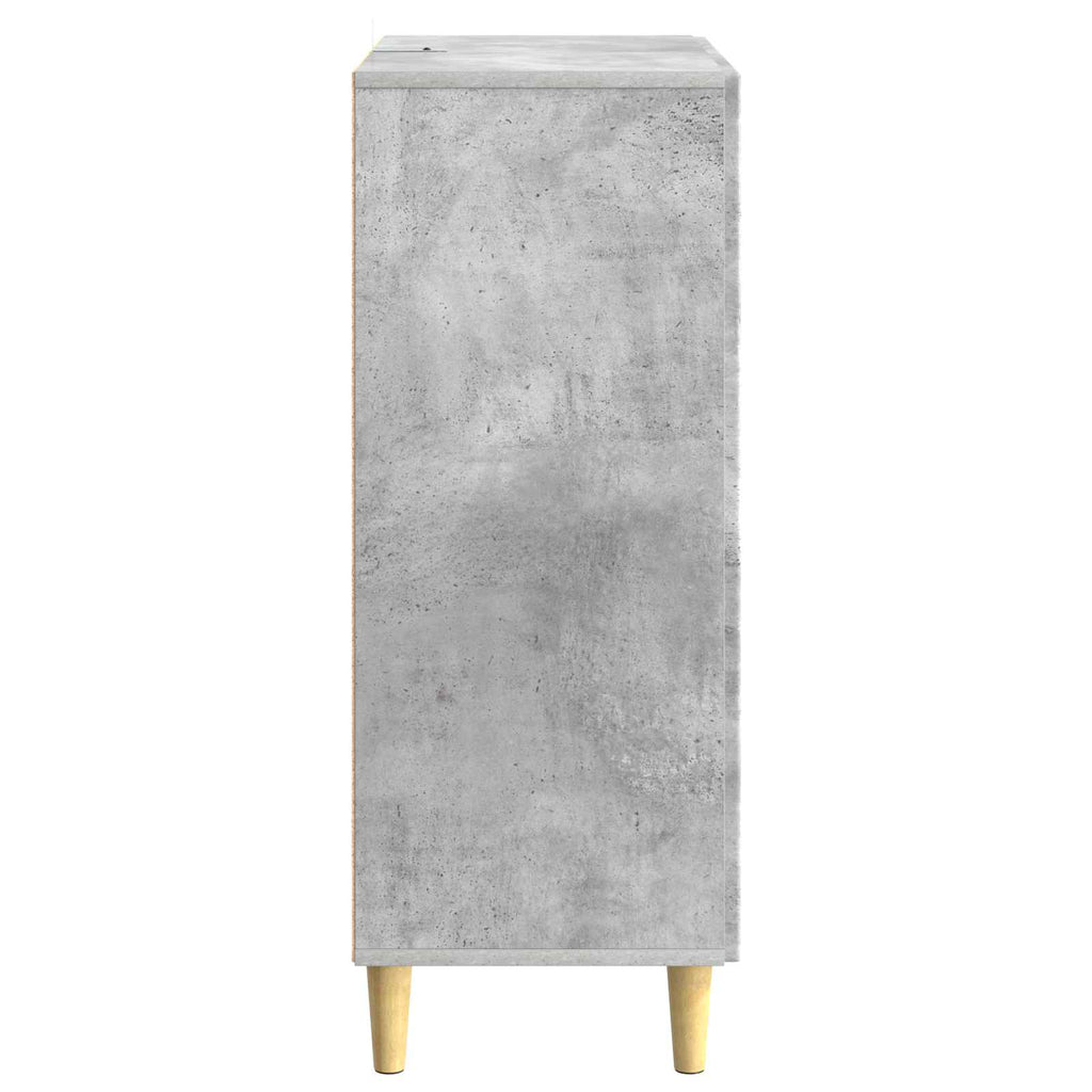 vidaXL Bufet Betonowy szary 66 x 34,5 x 90 cm Drewno inżynieryjne