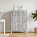 vidaXL Bufet Szary Sonoma 66 x 34,5 x 90 cm Drewno inżynieryjne