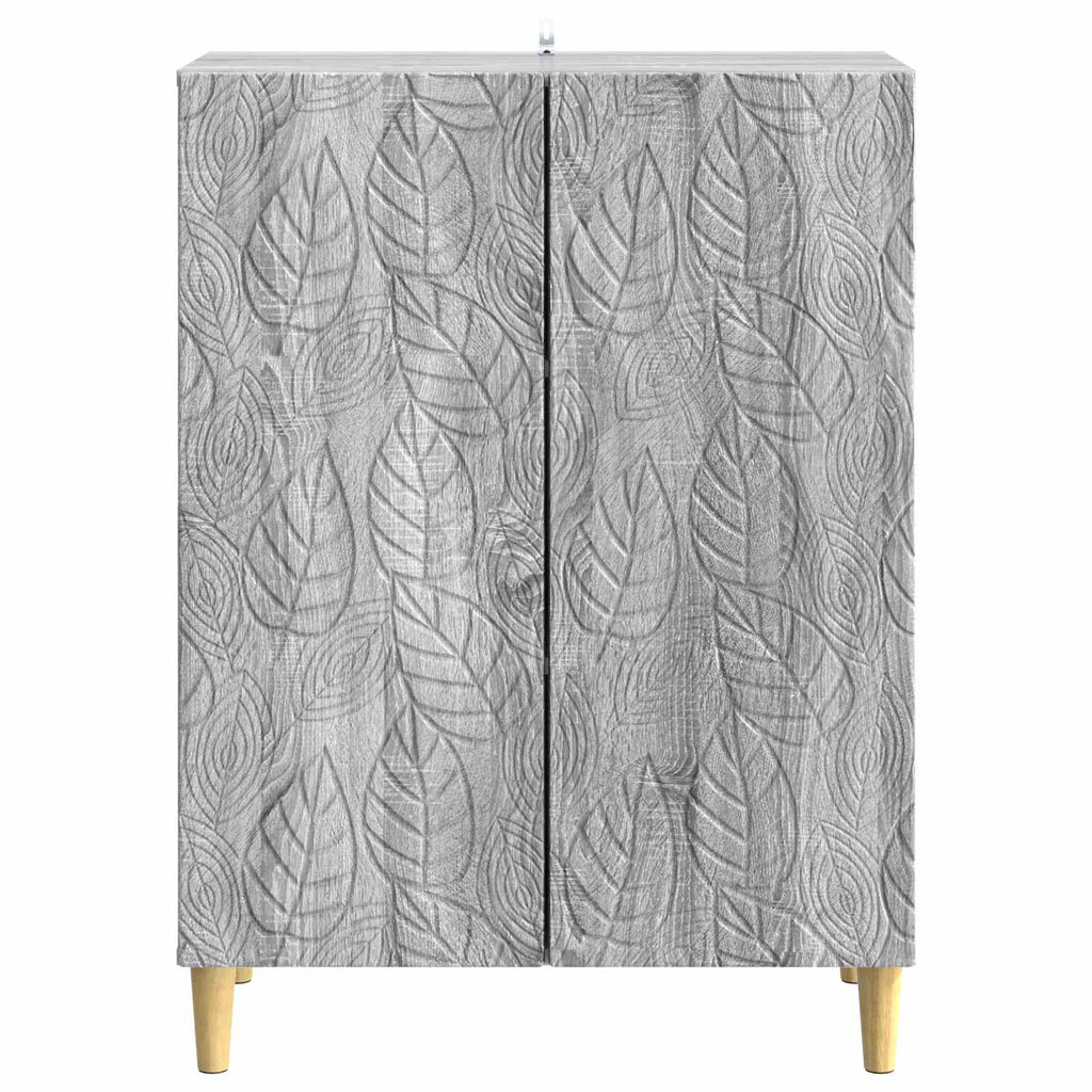 vidaXL Bufet Szary Sonoma 66 x 34,5 x 90 cm Drewno inżynieryjne