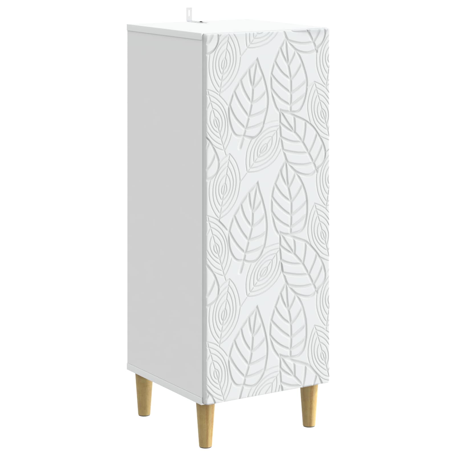 vidaXL Bufet Biały 33 x 34,5 x 90 cm Drewno inżynieryjne