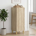 vidaXL Bufet dąb Sonoma 33 x 34,5 x 90 cm Drewno inżynieryjne