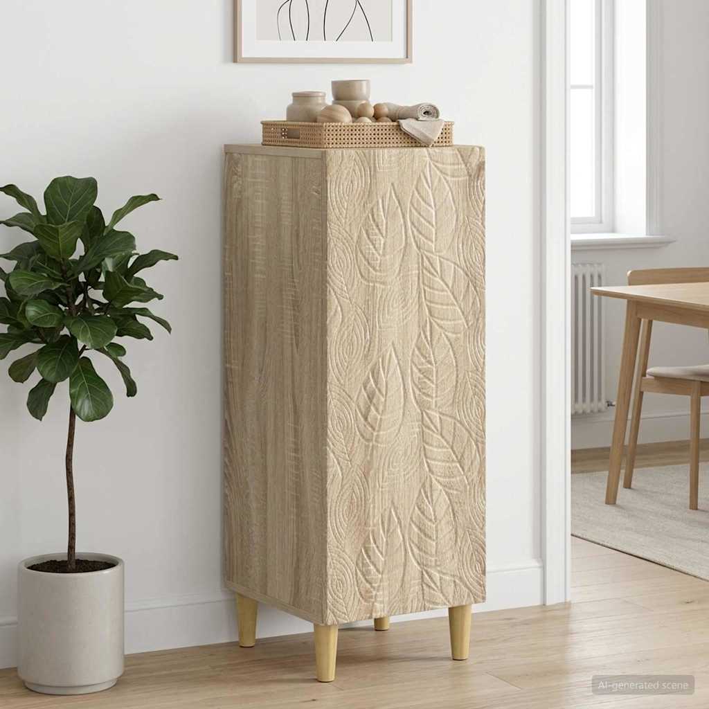 vidaXL Bufet dąb Sonoma 33 x 34,5 x 90 cm Drewno inżynieryjne