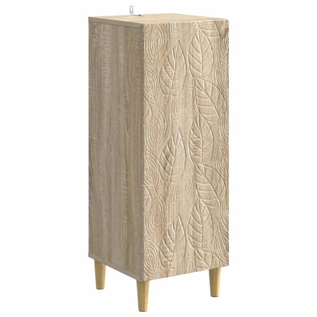 vidaXL Bufet dąb Sonoma 33 x 34,5 x 90 cm Drewno inżynieryjne