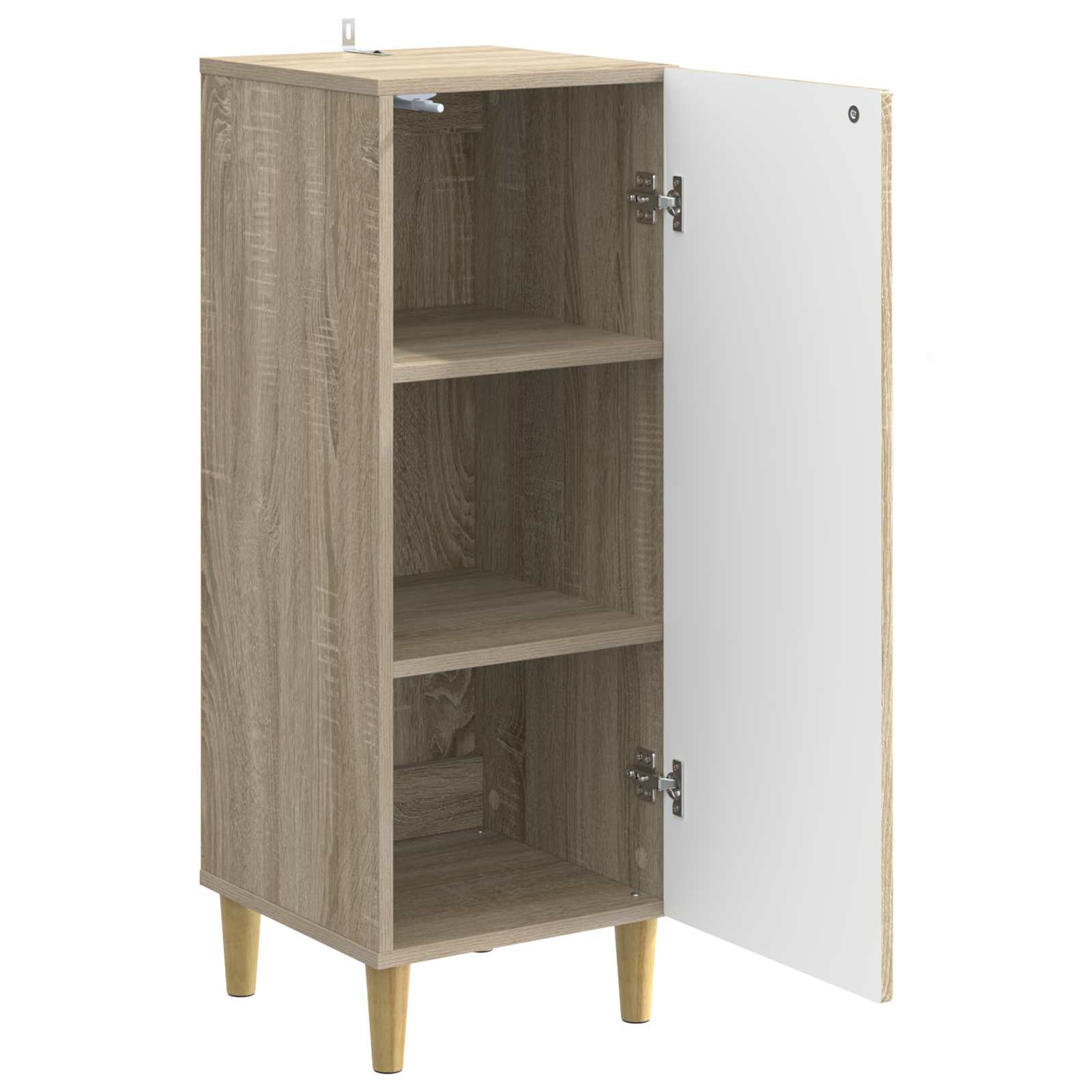 vidaXL Bufet dąb Sonoma 33 x 34,5 x 90 cm Drewno inżynieryjne