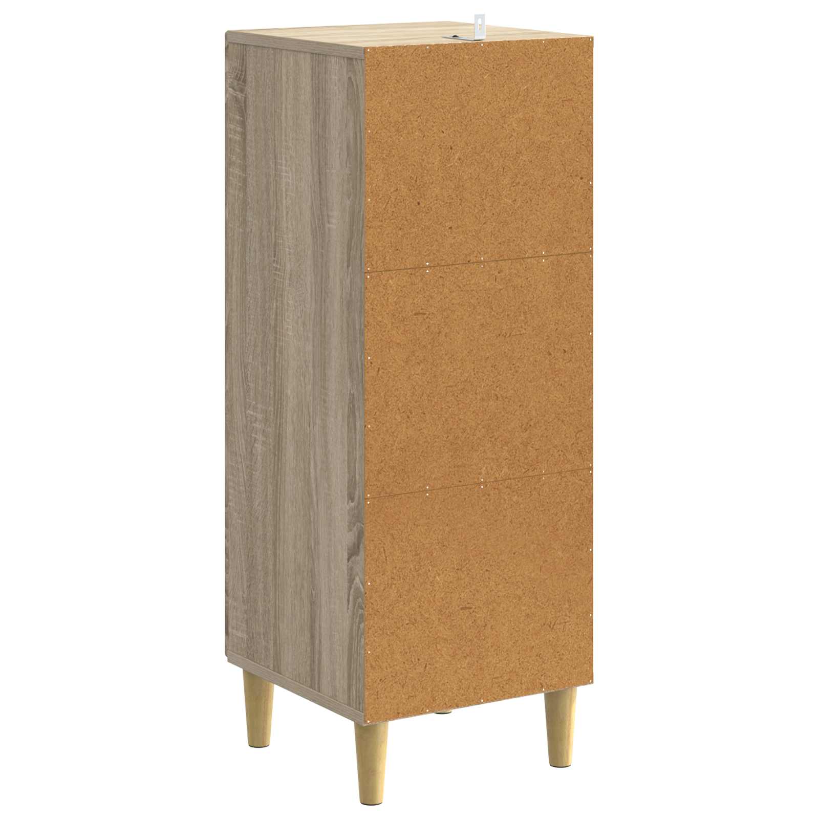 vidaXL Bufet dąb Sonoma 33 x 34,5 x 90 cm Drewno inżynieryjne