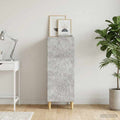 vidaXL Bufet Betonowy szary 33 x 34,5 x 90 cm Drewno inżynieryjne