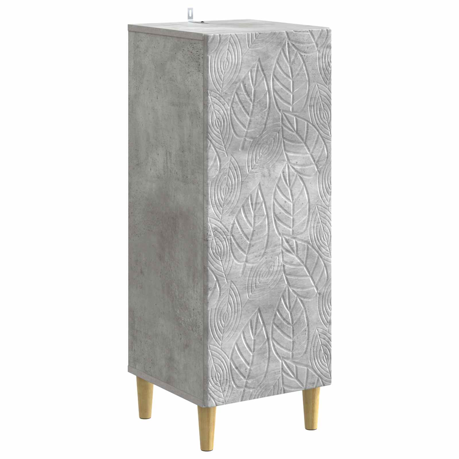 vidaXL Bufet Betonowy szary 33 x 34,5 x 90 cm Drewno inżynieryjne