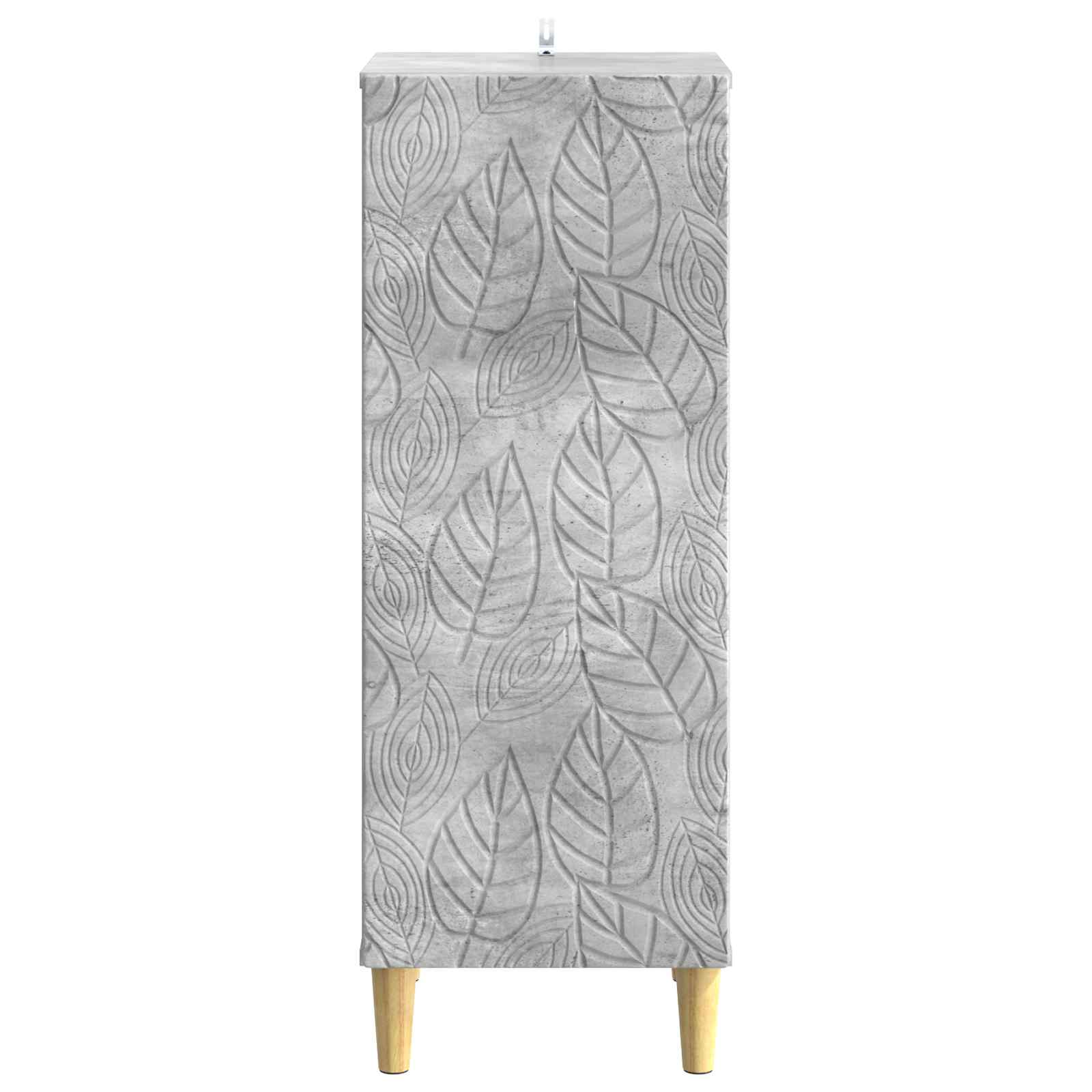 vidaXL Bufet Betonowy szary 33 x 34,5 x 90 cm Drewno inżynieryjne