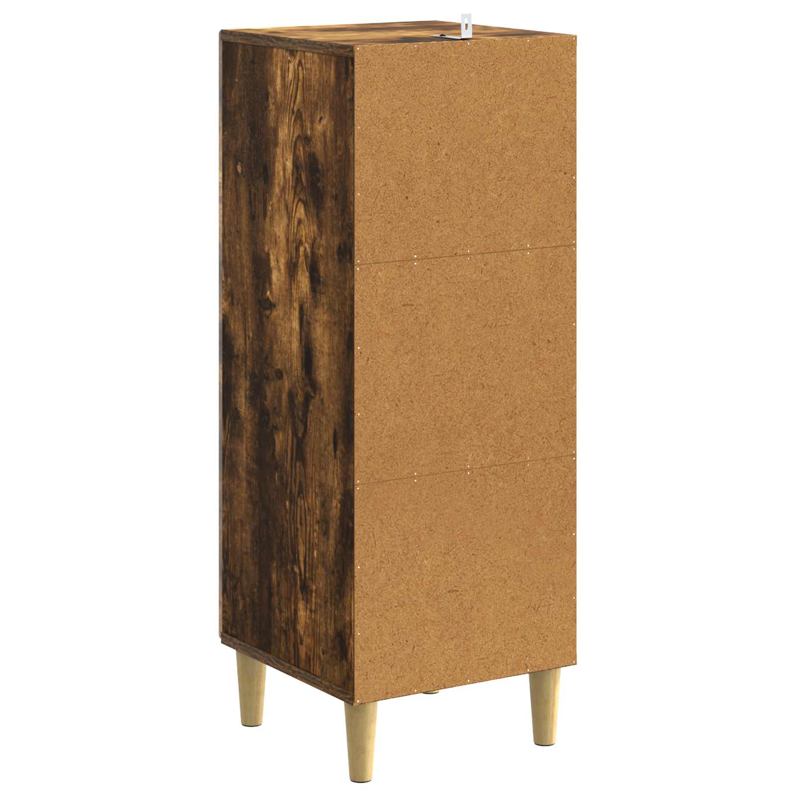 vidaXL Bufet Dąb wędzony 33 x 34,5 x 90 cm Drewno inżynieryjne