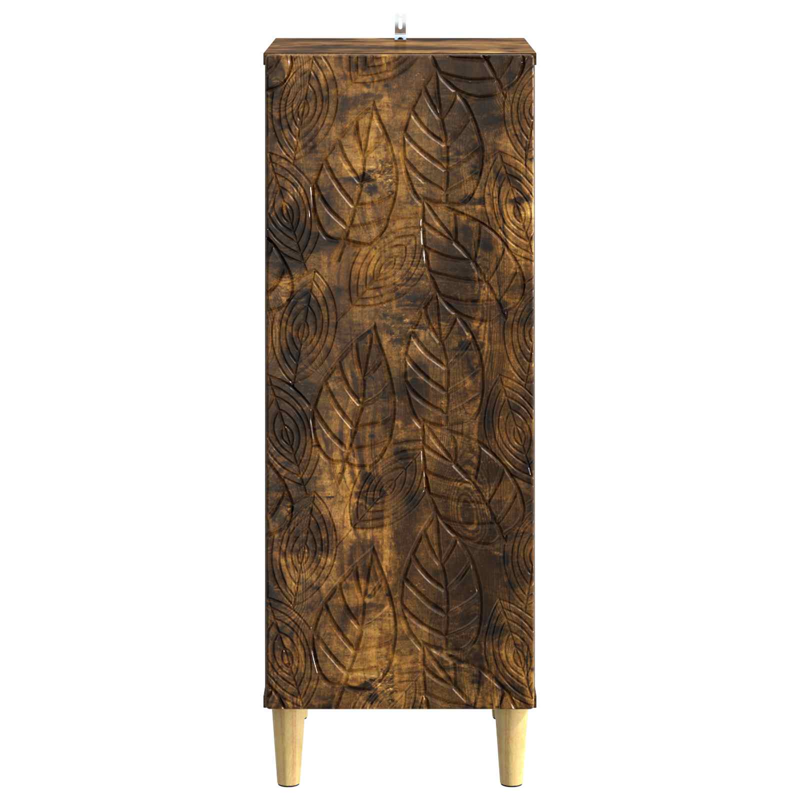 vidaXL Bufet Dąb wędzony 33 x 34,5 x 90 cm Drewno inżynieryjne