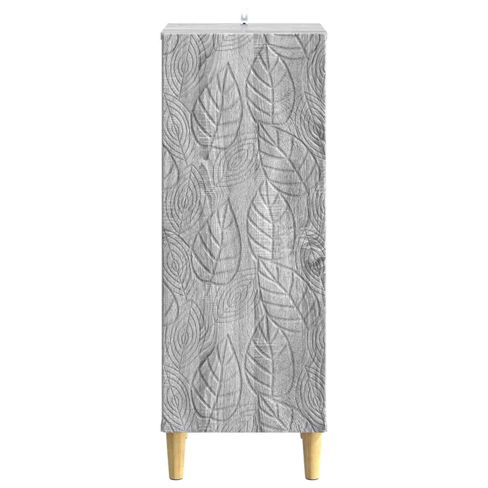 vidaXL Bufet Szary Sonoma 33 x 34,5 x 90 cm Drewno inżynieryjne