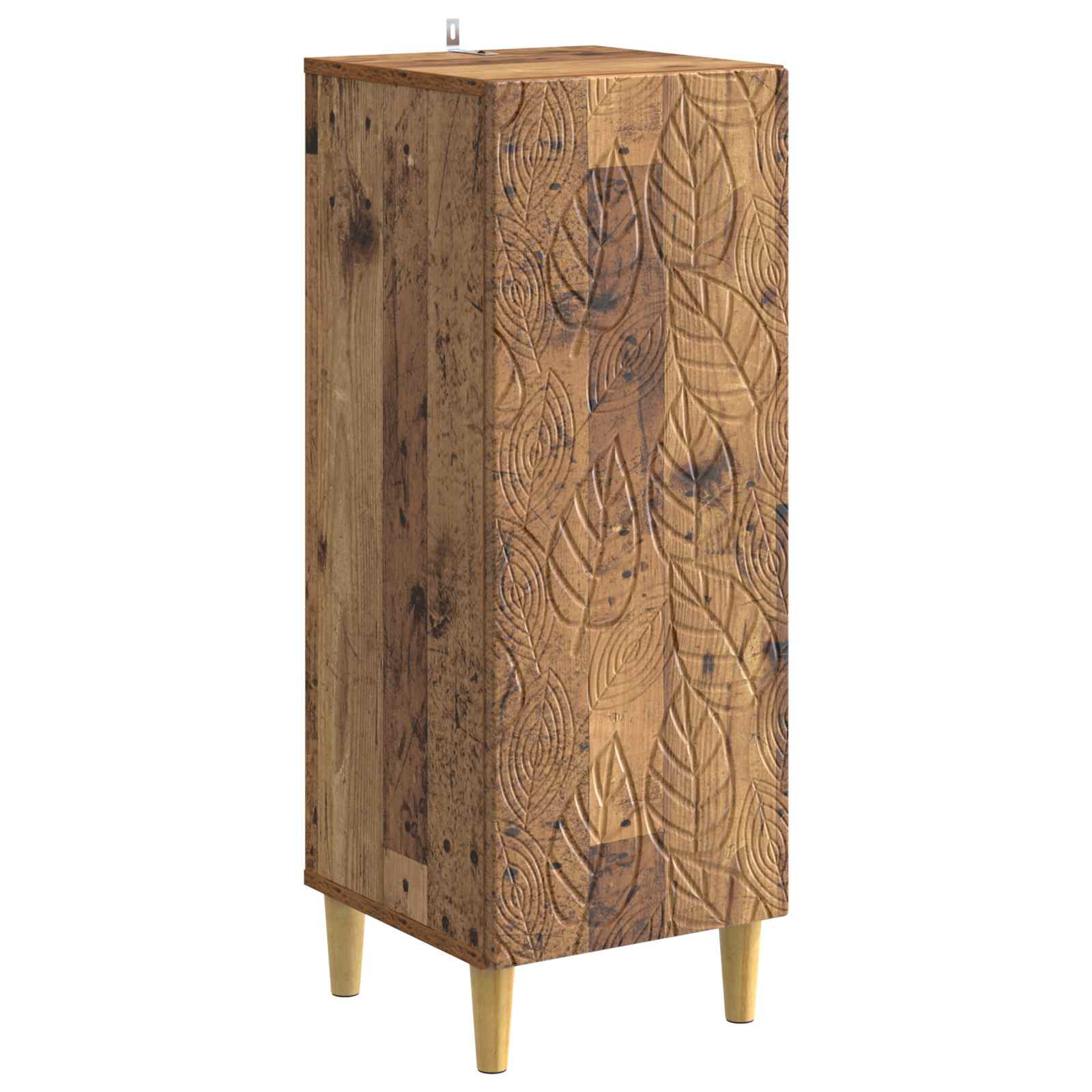 vidaXL Bufet Stare drewno 33 x 34,5 x 90 cm Drewno inżynieryjne