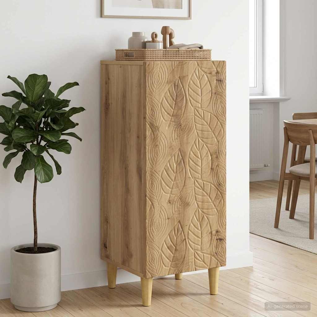 vidaXL Bufet Dąb artisan 33 x 34,5 x 90 cm Drewno inżynieryjne