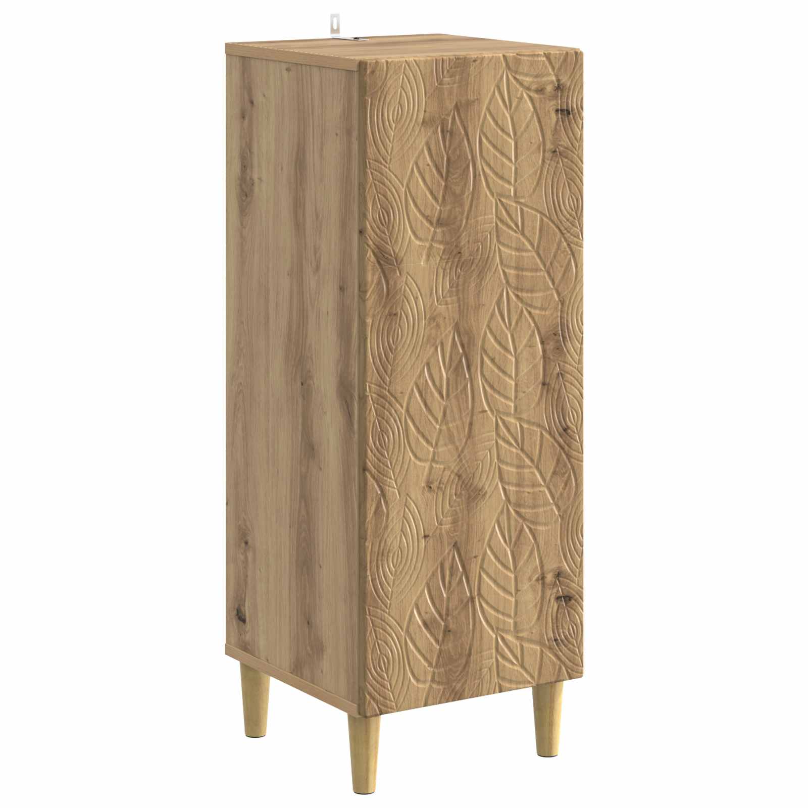 vidaXL Bufet Dąb artisan 33 x 34,5 x 90 cm Drewno inżynieryjne