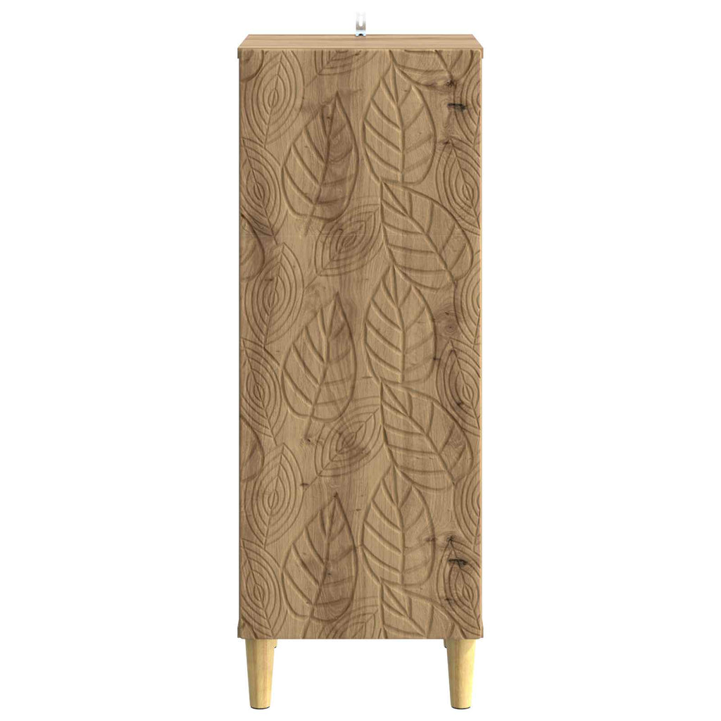 vidaXL Bufet Dąb artisan 33 x 34,5 x 90 cm Drewno inżynieryjne