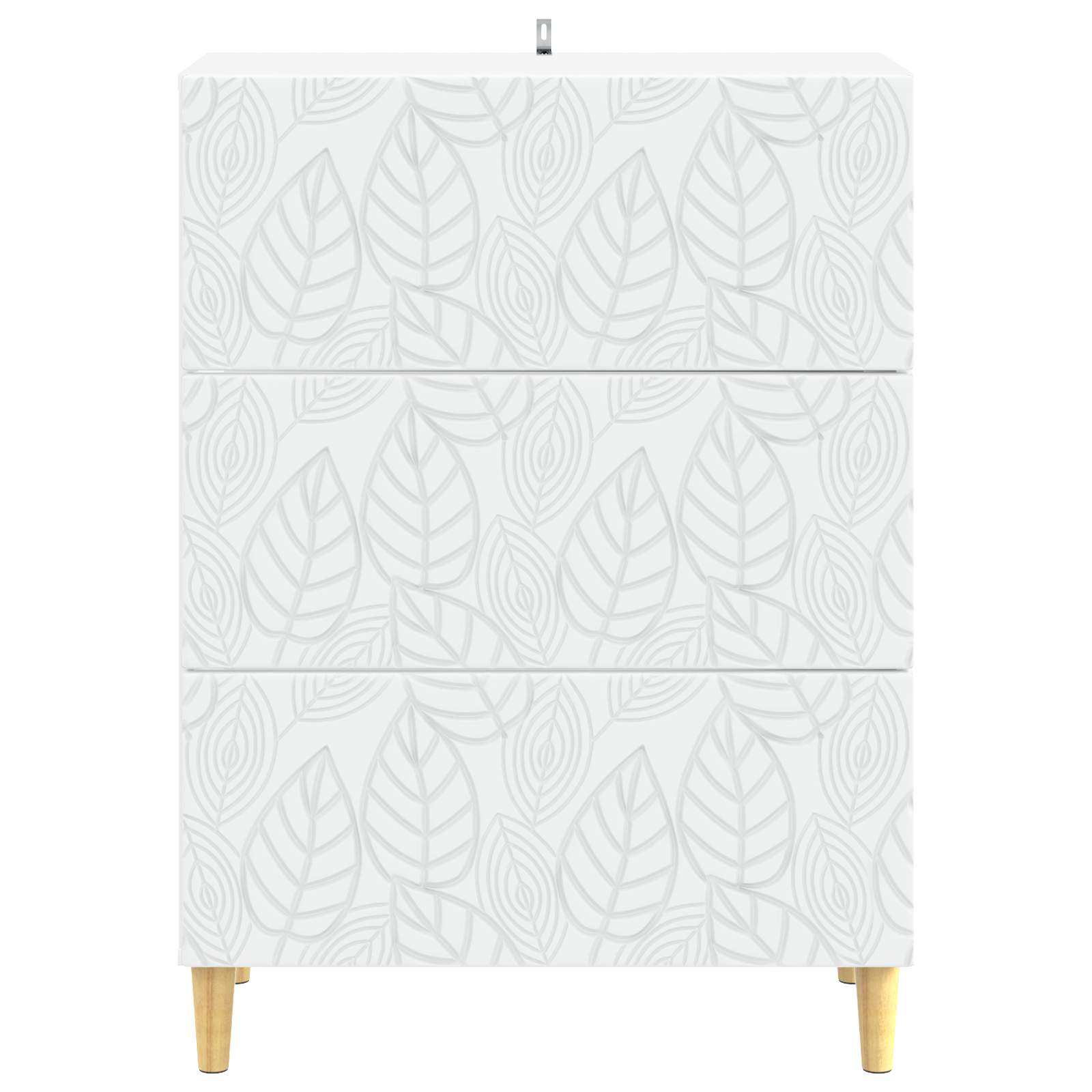 vidaXL Szafka z Szufladami Biały 66 x 34,5 x 90 cm Drewno inżynieryjne