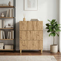 vidaXL Szafka z Szufladami 66 x 34,5 x 90 cm Drewno inżynieryjne