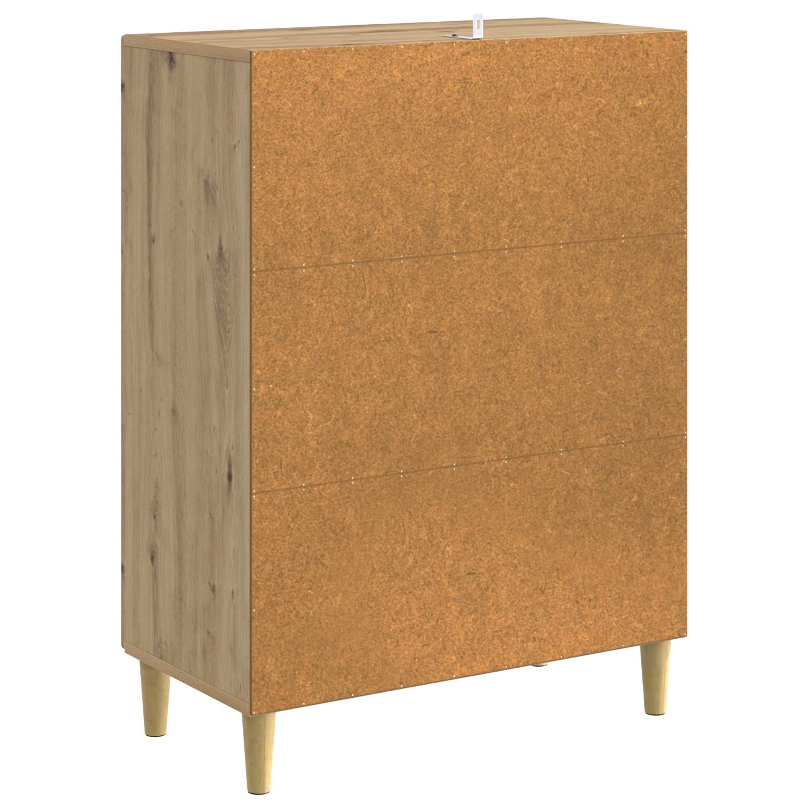 vidaXL Szafka z Szufladami 66 x 34,5 x 90 cm Drewno inżynieryjne