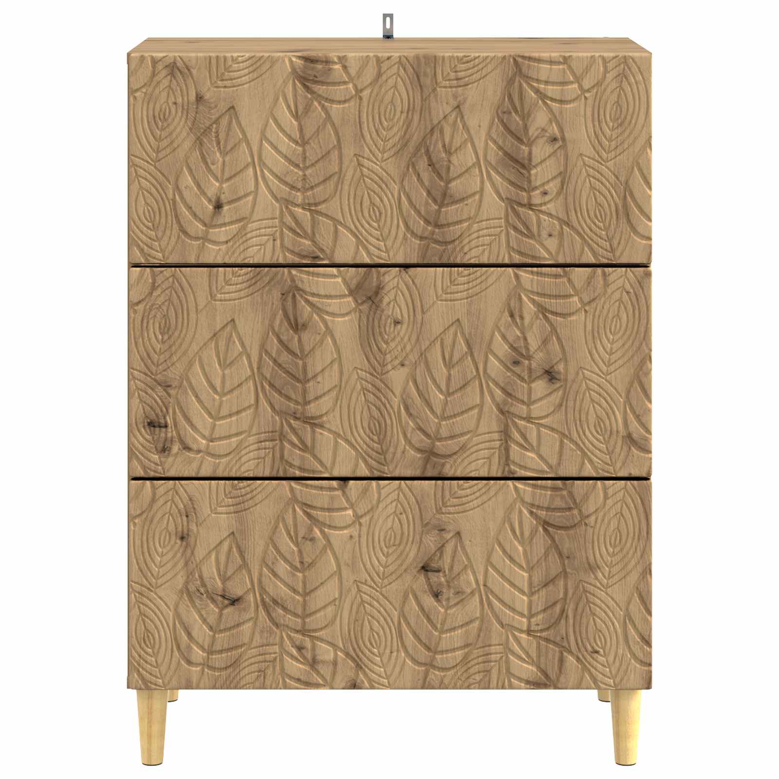 vidaXL Szafka z Szufladami 66 x 34,5 x 90 cm Drewno inżynieryjne