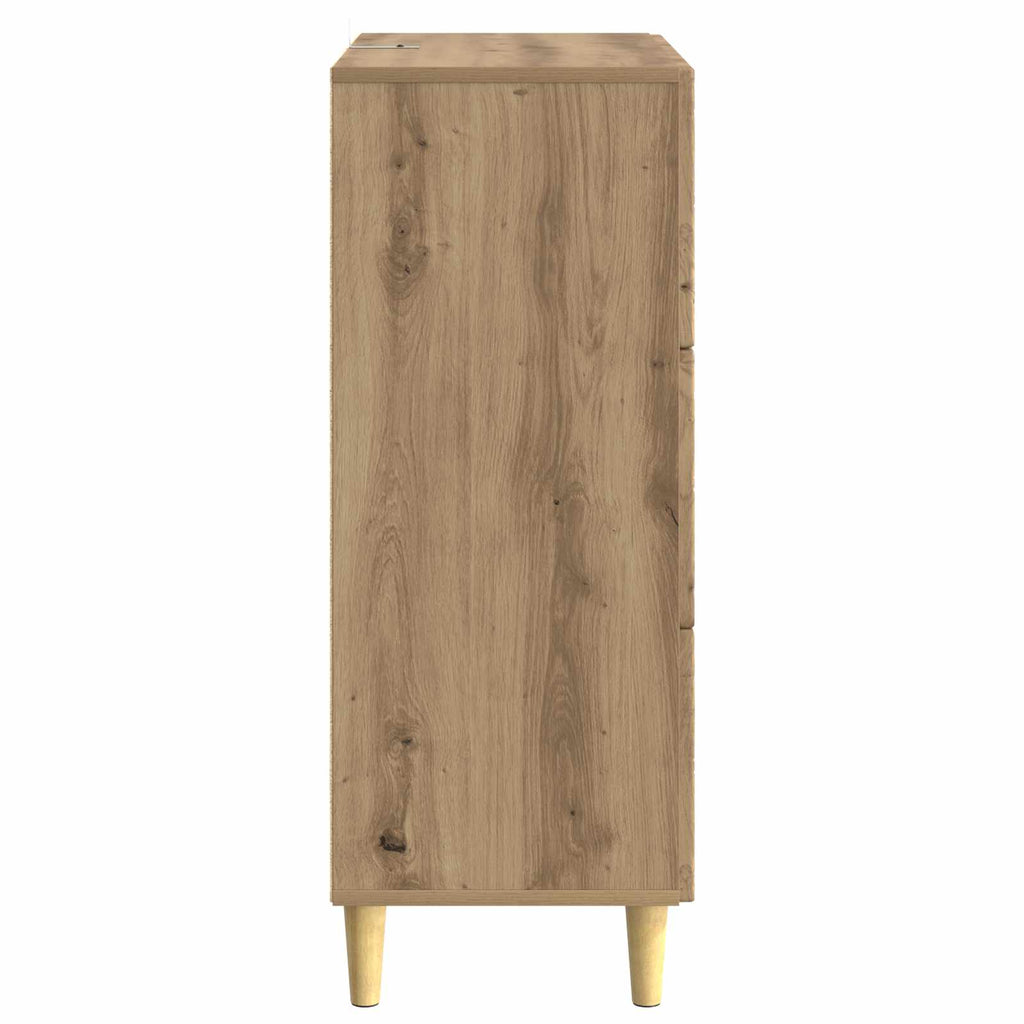 vidaXL Szafka z Szufladami 66 x 34,5 x 90 cm Drewno inżynieryjne